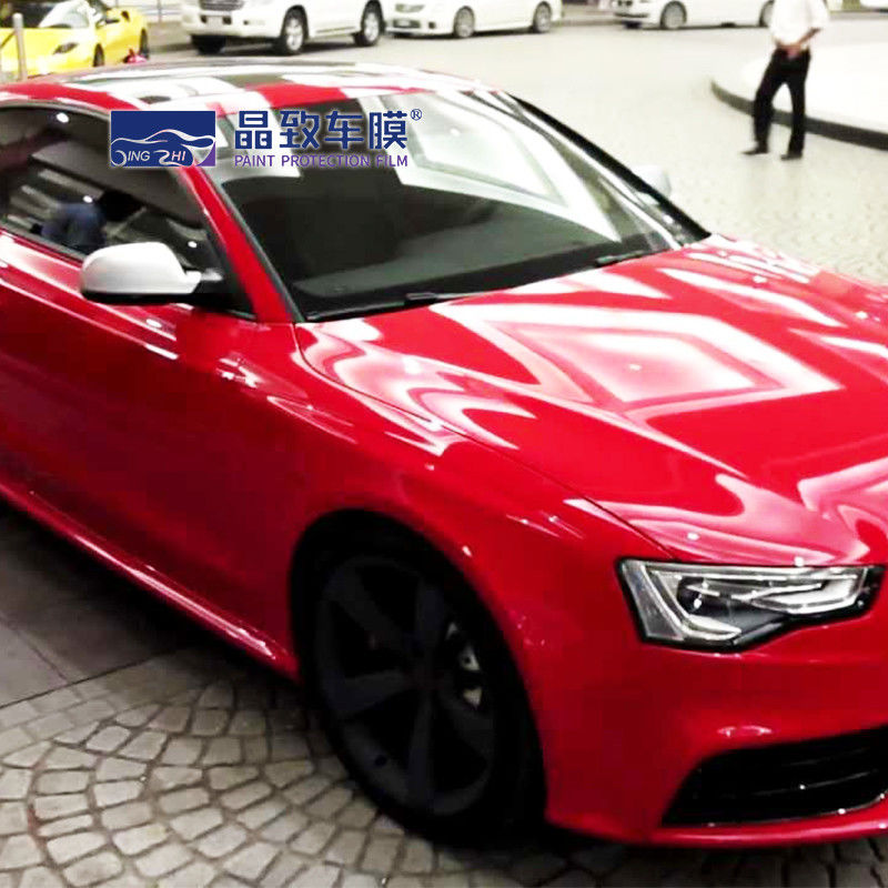 Pellicola protettiva per vernice di colore rosso TPU Pellicola autoadesiva pratica