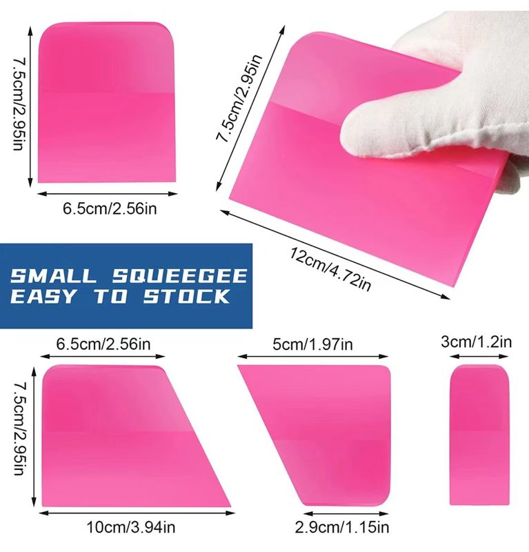 Multiscene Veicolo Car Wrap Strumento Tergivetro 7.5x6.5cm Per Pellicola Tinta Finestra