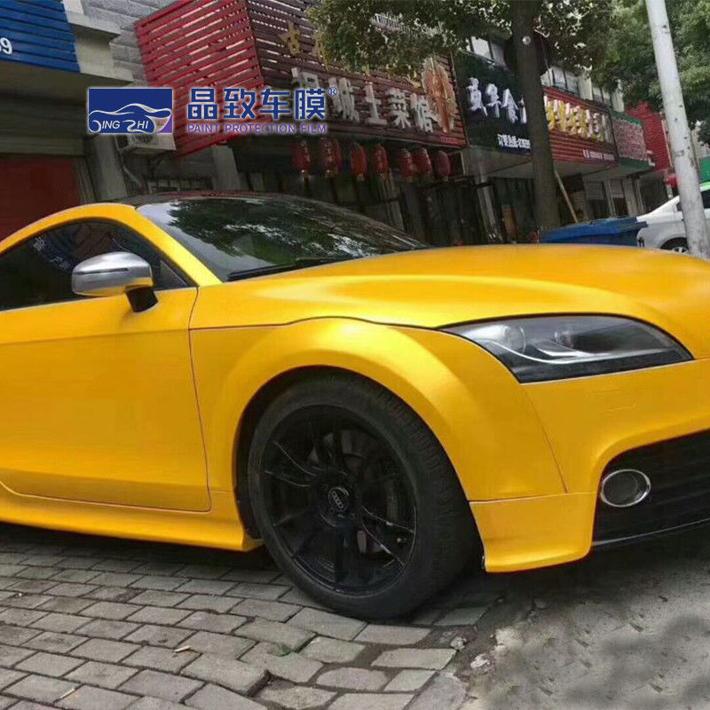 Super Bright Metal Champagne Gold Car Vinyl Wrap Car Wrapping Pellicola cambia colore