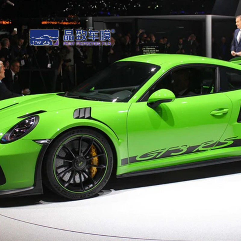 1.52X18M Super Glossy Metallic Midnight Green Car Vinyl Wrap Per Car Whole Body car vinyl wrap verde opaco
