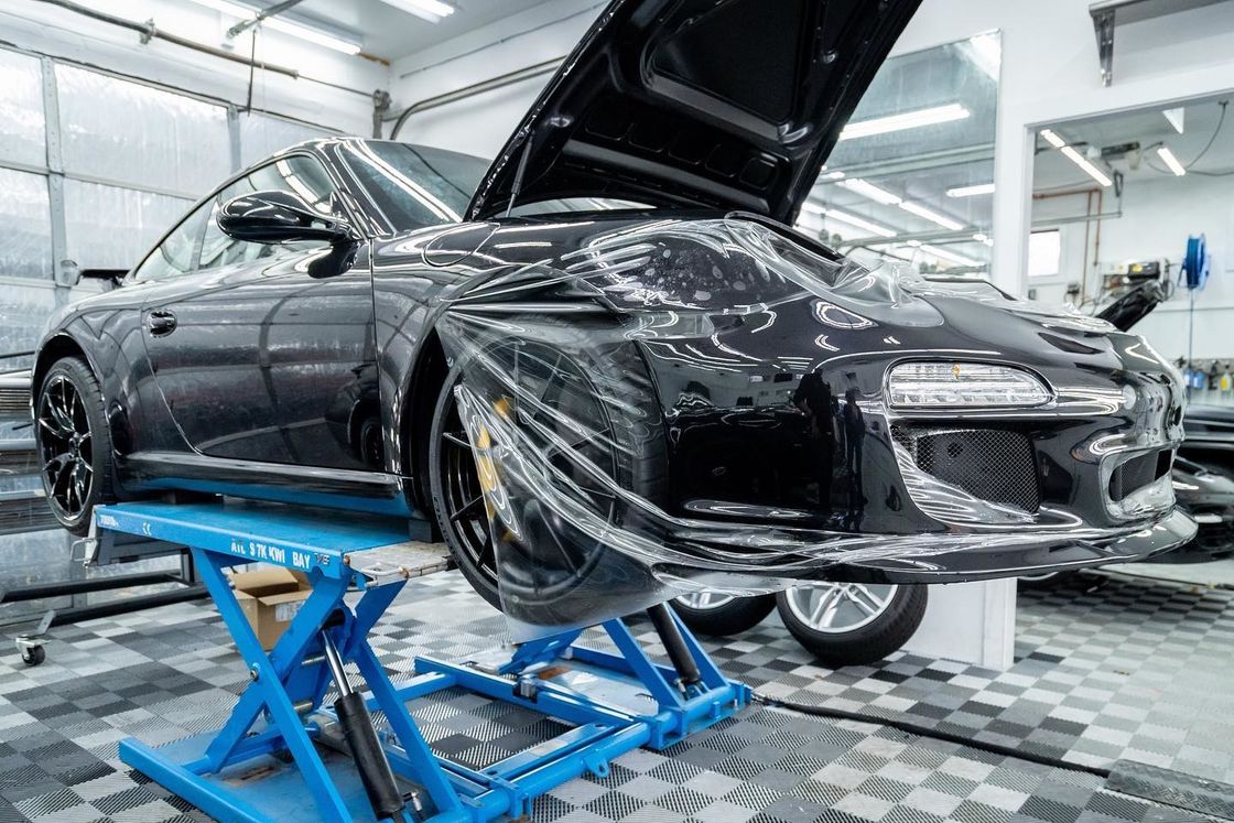 Pellicola di protezione della vernice per auto in TPU trasparente estensibile di alta qualità in vinile ppf