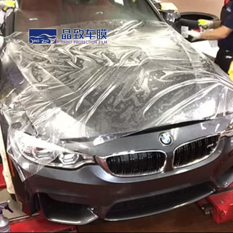 pellicola antigraffio idrofobica autoguarigione trasparente per auto reggiseno protezione vernice camion ppf per auto