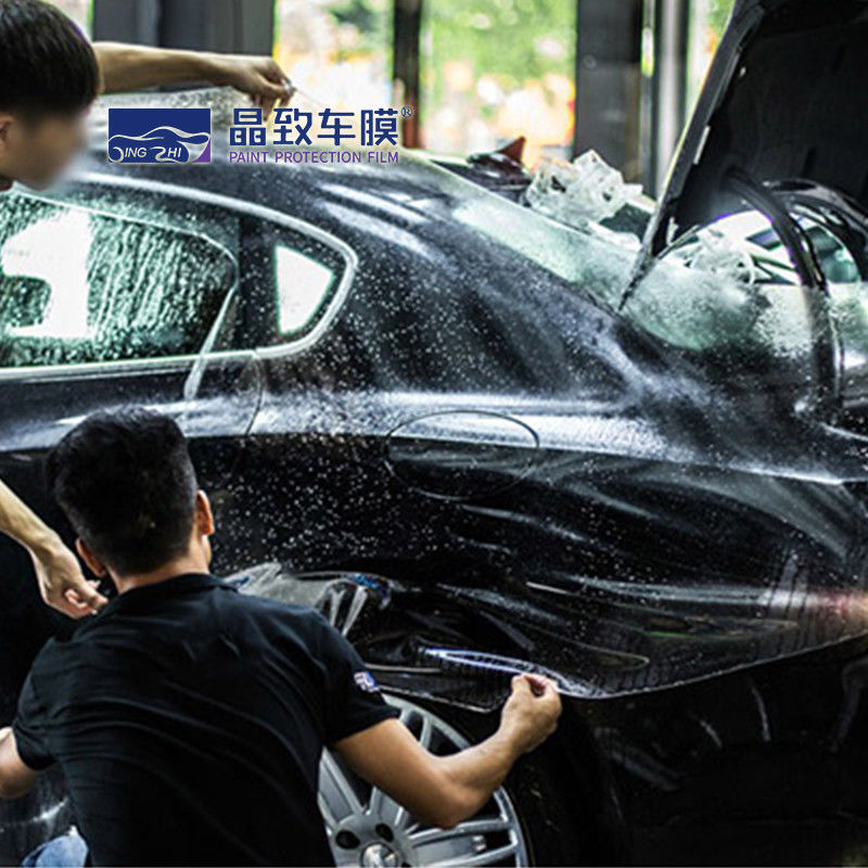 Anti-macchia d'acqua Materiale in PVC di alta qualità PPF 1.52 * 15M per pellicola protettiva per carrozzeria Pellicola per avvolgere l'auto in vinile