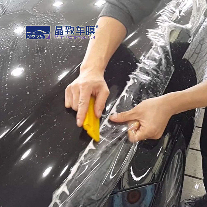 Doppio di PPF che ricopre il chiaro vinile del film di protezione della pittura dell'automobile di TPU per la pubblicità dell'involucro
