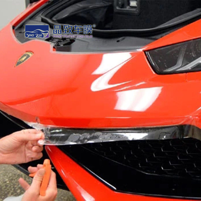 Doppio di PPF che ricopre il chiaro vinile del film di protezione della pittura dell'automobile di TPU per la pubblicità dell'involucro