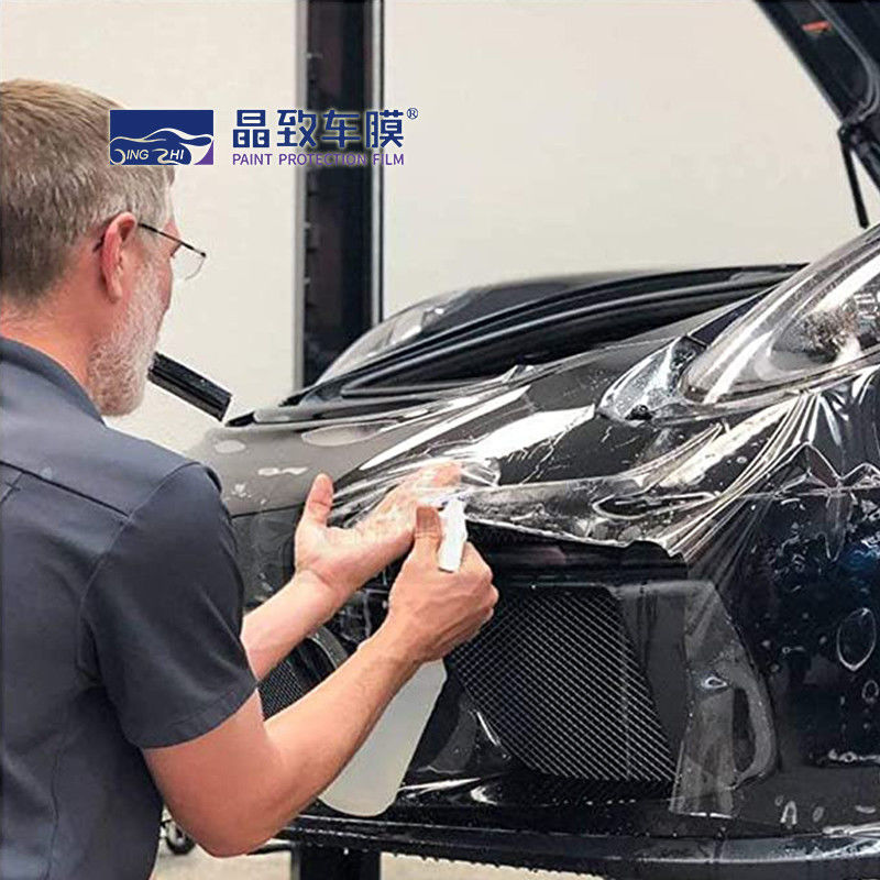 Doppio di PPF che ricopre il chiaro vinile del film di protezione della pittura dell'automobile di TPU per la pubblicità dell'involucro