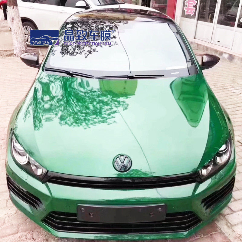Pellicola di protezione della vernice colorata flessibile in PVC, involucro metallico per auto antigraffio